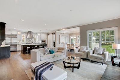 Elegant Living Room Remodel