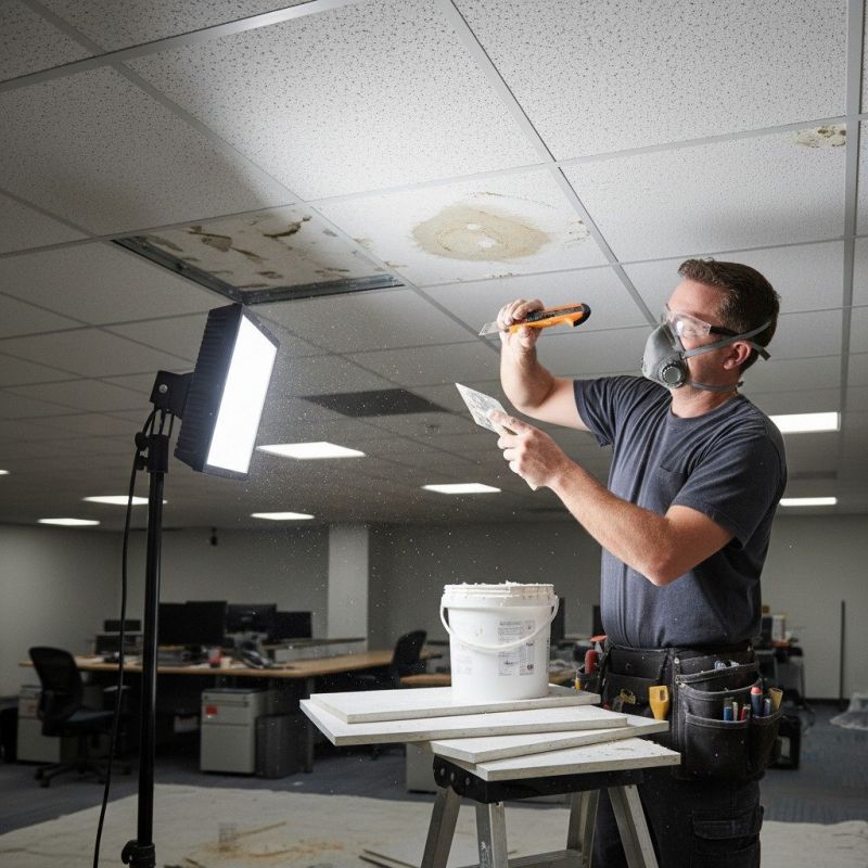 Local Ceiling Water Leak Repair pros at work
